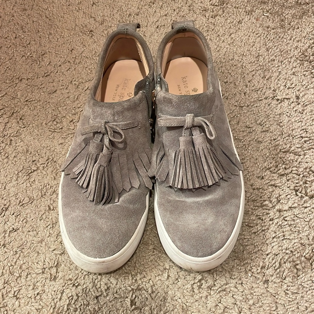 Suede Kate Spade sneakers